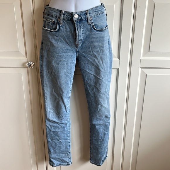 AGOLDE
Toni Daylight Mid-rise Straight Jeans Light Wash Size 26 Color Daylight - Picture 7 of 17